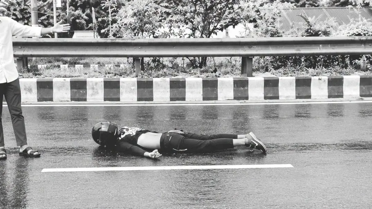 কালিয়াকৈরে সড়ক দুর্ঘটনায় মোটরসাইকেল আরোহী নিহত
