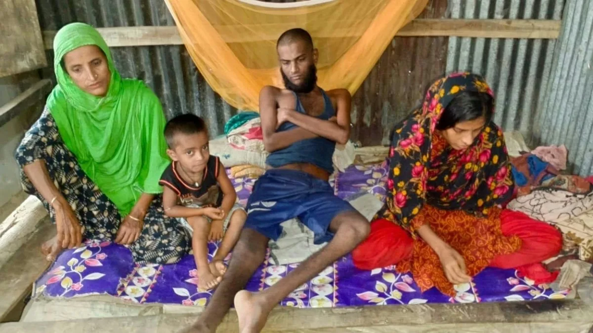 আমতলীতে অসহায় পরিবারের পাশে মানবতার হাত বাড়াল জাহানারা লতিফ মোল্লা ফাউন্ডেশন