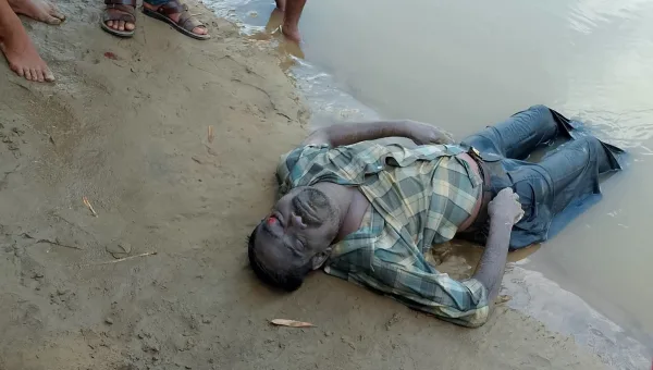কমলগঞ্জে ধলাই নদীতে অটোরিকশা দুর্ঘটনা ২৪ ঘণ্টা পর ভেসে উঠল নিখোঁজ চালকের মরদেহ।