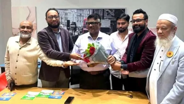 জাতীয় সংসদের হুইপ দুলুর সঙ্গে ওয়ান পাউন্ড জেনারেল হাসপাতাল প্রতিনিধিদের সাক্ষাৎ