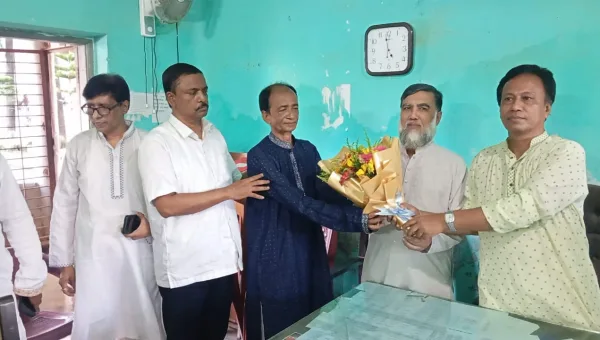 বোয়ালখালীতে গোমদণ্ডী পাইলট মডেল উচ্চ বিদ্যালয়ের ভারপ্রাপ্ত প্রধান শিক্ষক হলেন বিপ্লব সরকার