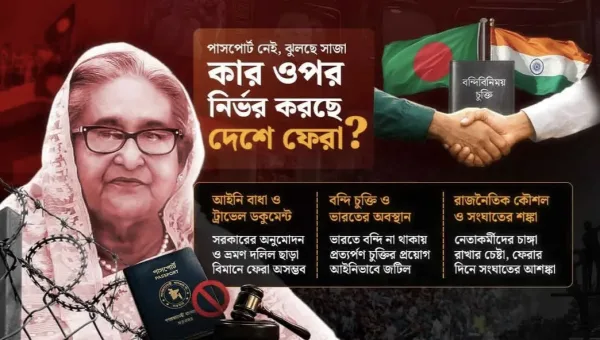 শেখ হাসিনার ‘ডিসেম্বর বার্তা’: রাজনৈতিক কৌশল নাকি বাস্তব প্রত্যাবর্তন?